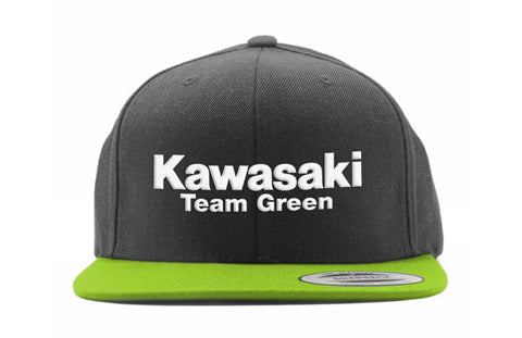 FACTORY EFFEX KAW TEAM GRN SNAPBACK YOUTH HAT / BLACK-GREEN OS