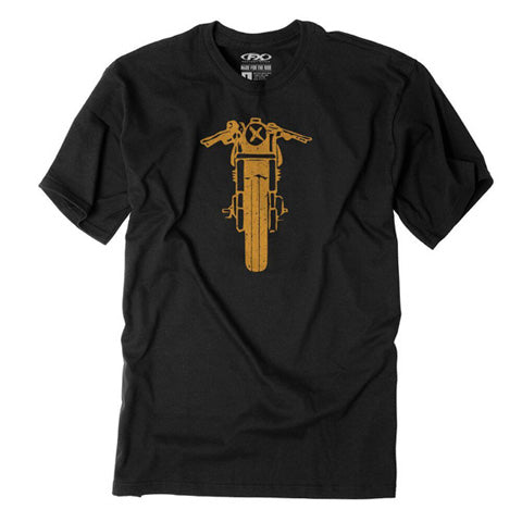FACTORY EFFEX ROAD N GRAVEL NEW T- SHIRT / HEATHER NAVY M