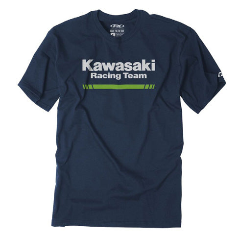 FACTORY EFFEX KAWASAKI STRIPES T- SHIRT / NAVY XXL