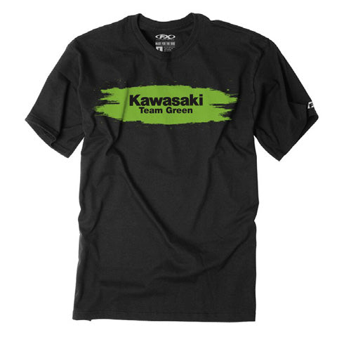 FACTORY EFFEX KAWASAKI TEAM GREEN YOUTH T-SHIRT / BLACK XL