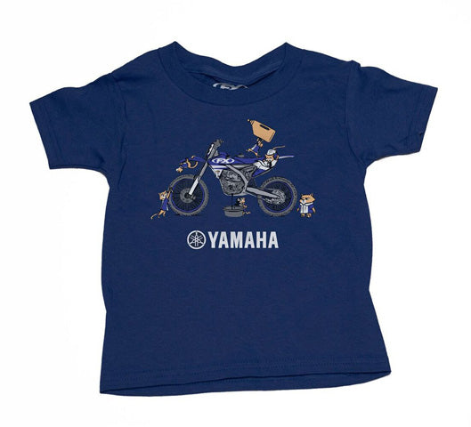 FACTORY EFFEX YAMAHA NEW TODDLER T-SHIRT / BLUE 4T