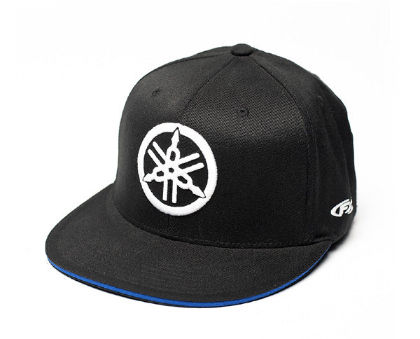 FACTORY EFFEX YAMAHA FORK FLEX-STYLE HAT / BLACK (S/M)