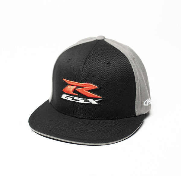 FACTORY EFFEX SUZUKI GSXR FLEX-STYLE HAT / BLACK (S/M)