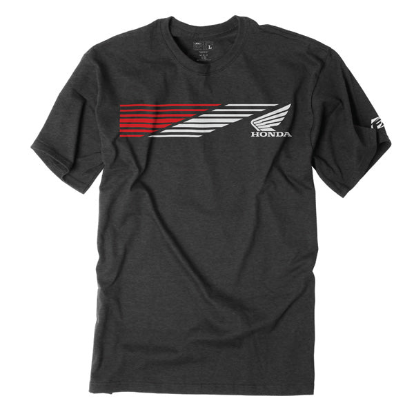 FACTORY EFFEX HONDA SPEED T- SHIRT / HEATHER CHARCOAL (L)