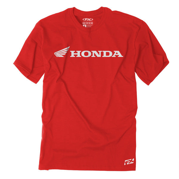 FACTORY EFFEX HONDA HORIZONTAL T- SHIRT / RED (XXL)