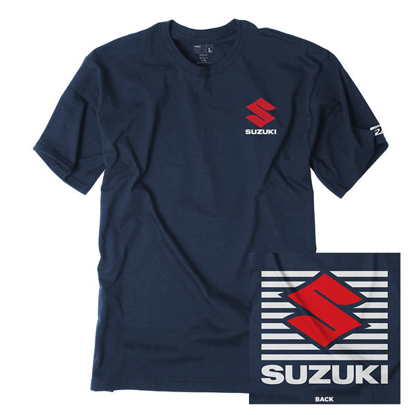 FACTORY EFFEX SUZUKI SHUTTER T- SHIRT /NAVY (XXL)