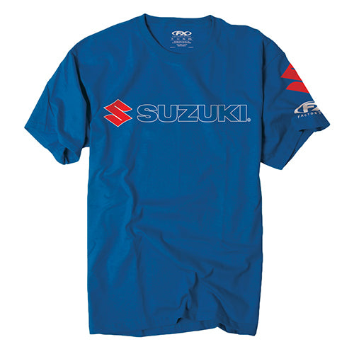 FACTORY EFFEX SUZUKI TEAM T- SHIRT / BLUE (XL)