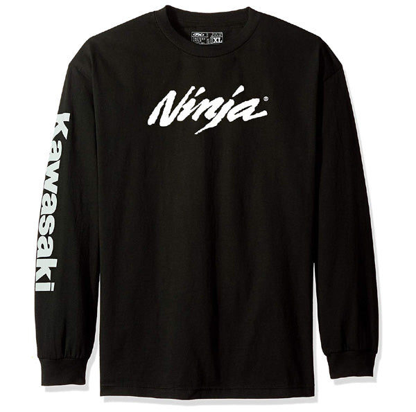 FX KAWASAKI NINJA LONG SLEEVE T-SHIRT / BLACK (XXL)