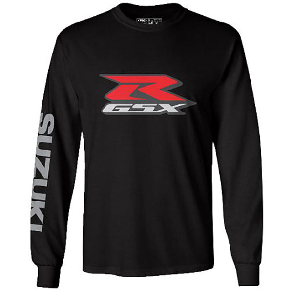 FACTORY EFFEX SUZUKI GSXR LONG SLEEVE T-SHIRT / BLACK (L)