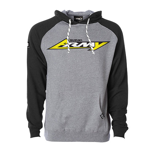 FACTORY EFFEX SUZUKI ARMY PULLOVER/ HEATHER-BLACK XL