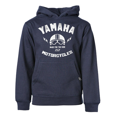 FACTORY EFFEX YAMAHA HELMET YOUTH PULLOVER / NAVY XL