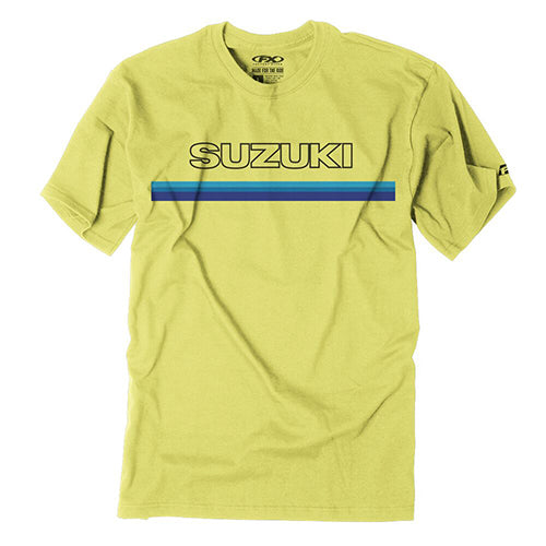 FACTORY EFFEX SUZUKI THROWBACK T- SHIRT / YELLOW XXL