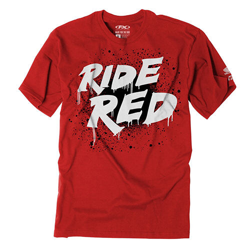 FACTORY EFFEX HONDA SPLATTER YOUTH T-SHIRT / RED L
