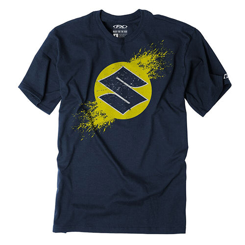 FACTORY EFFEX SUZUKI OVERSPRAY YOUTH T-SHIRT / NAVY XL