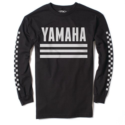 FACTORY EFFEX YAMAHA RACER LONG SLEEVE T-SHIRT / BLACK L