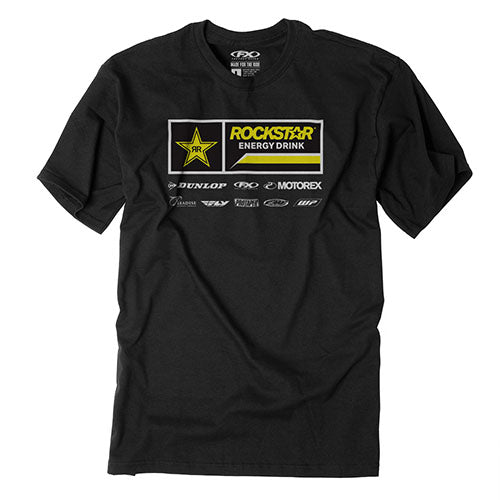 FACTORY EFFEX 2021 ROCKSTAR RACEWEAR T-SHIRT / BLACK M