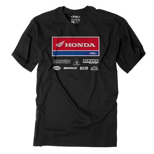 2021 HONDA RACEWEAR T-SHIRT / BLACK M