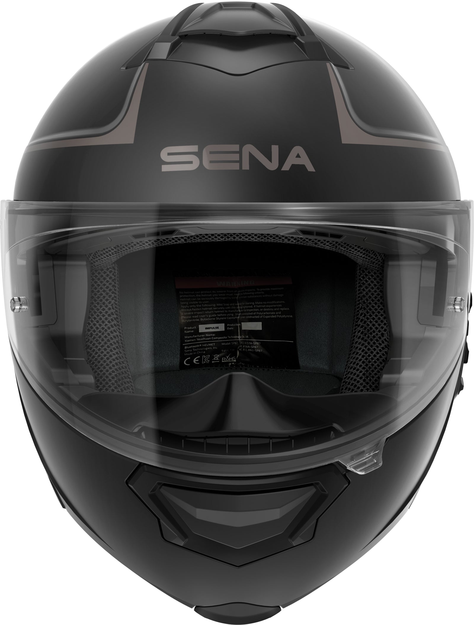 Impulse Flip Up Helmet Matte Black Md