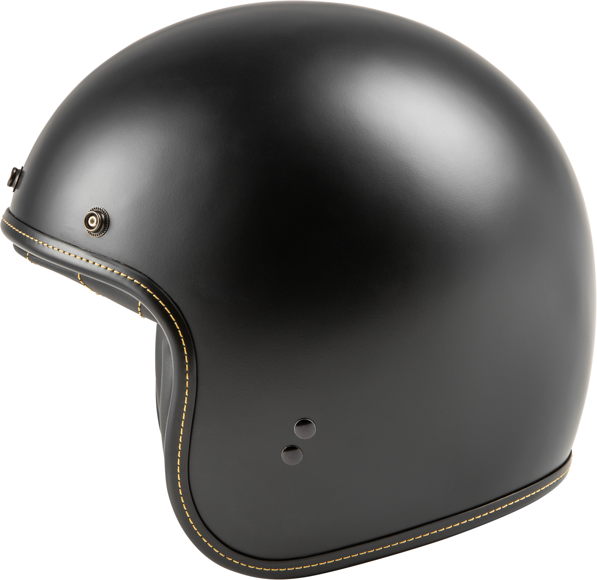 .38 Retro Helmet Matte Black Lg