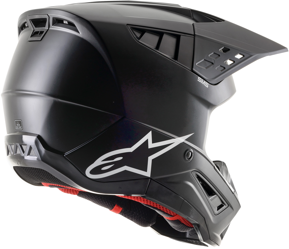 S M5 Solid Helmet Black Matt Sm