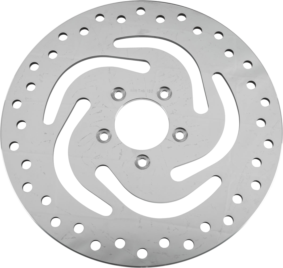 Brake Rotor Front Right 11.5&quot; Ss Polished 2.22id