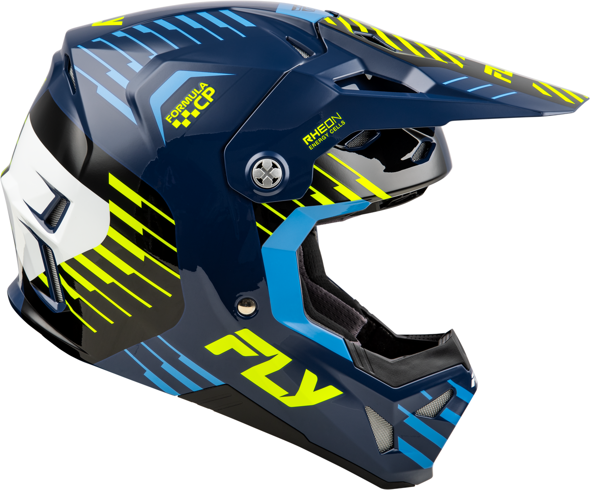 Formula Cp Slice Helmet Navy/Hi Vis/White Md
