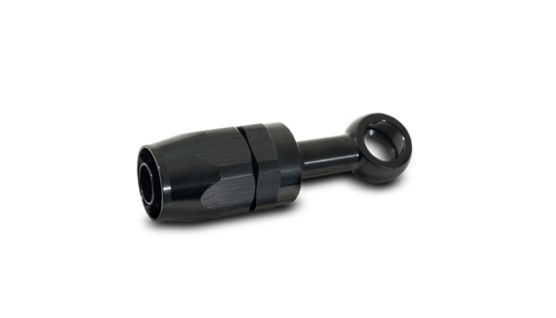 Vibrant Single -4AN x 12.5mm ID Banjo to Hose End Aluminum Fitting