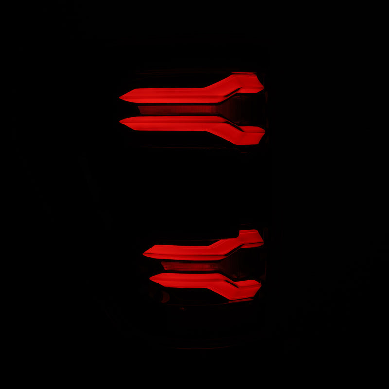 AlphaRex 21-23 Ford F-150 LUXX LED Taillights - Alpha-Black w/ BLIS