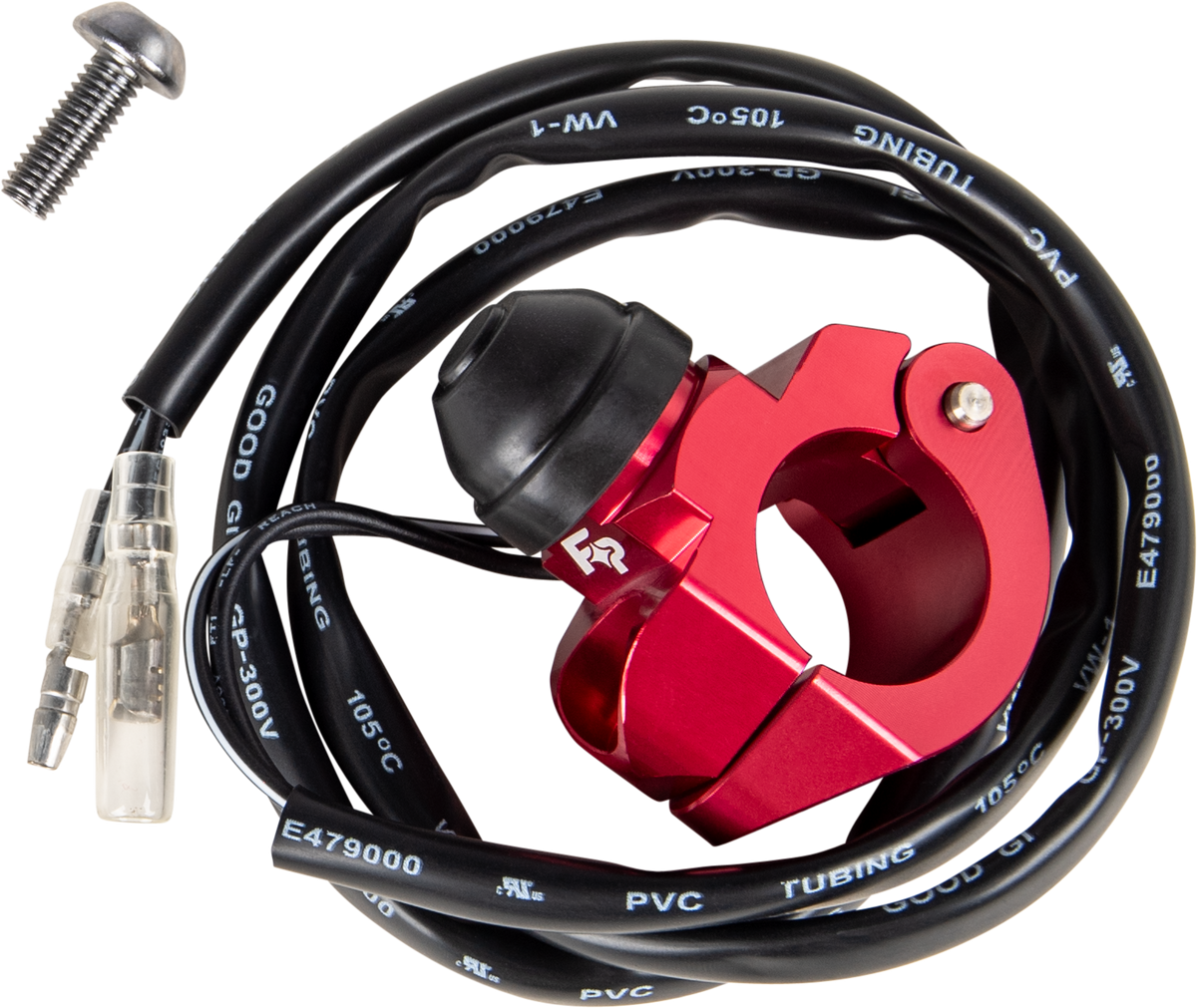 Kill Switch Single Bolt Clamp Red