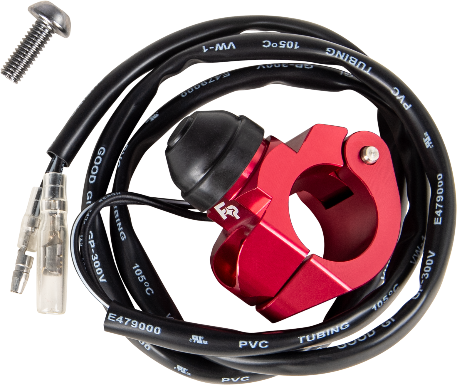 Kill Switch Single Bolt Clamp Red