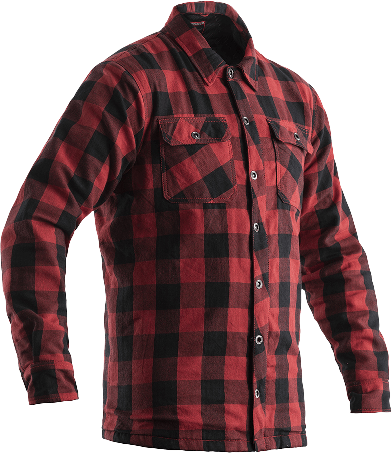 Kevlar Lumberjack Ce Shirt Red Check Textile 3xl