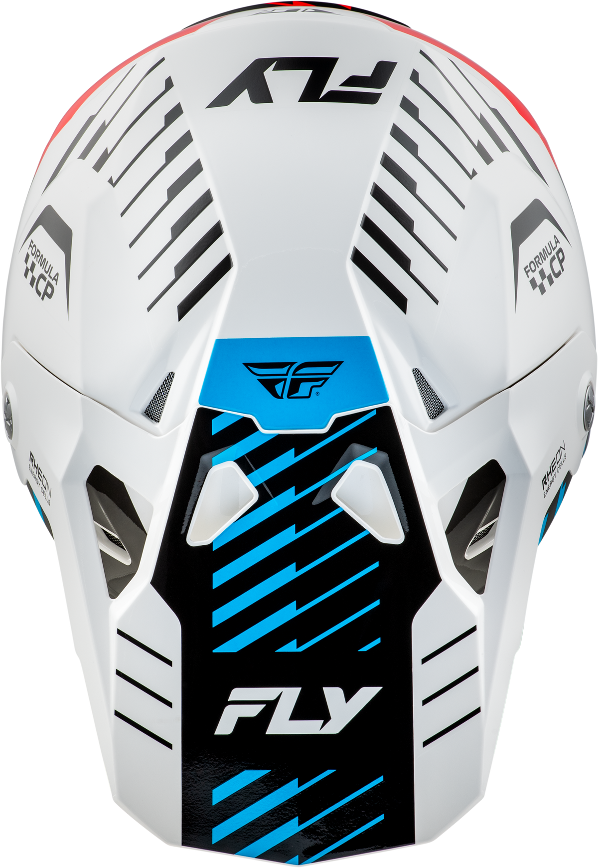 Formula Cp Slice Helmet White/Red/Cyan 2x