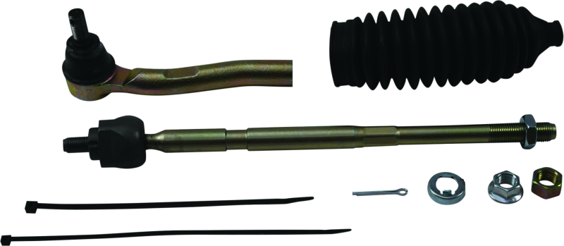 QuadBoss 16-21 Honda SXS1000 Pioneer 1000 Steering Rack Tie Rod Assembly Kit - Left Inner &amp; Outer