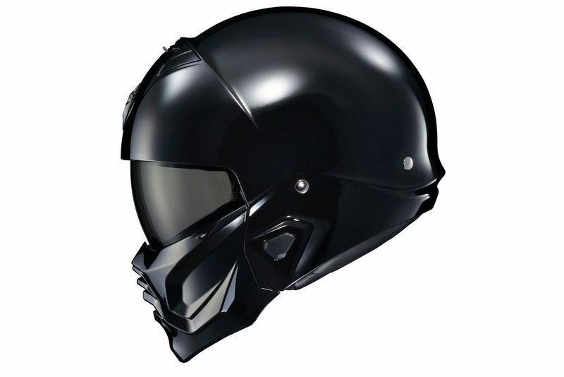 Covert 2 Open Face Helmet Gloss Black 2x