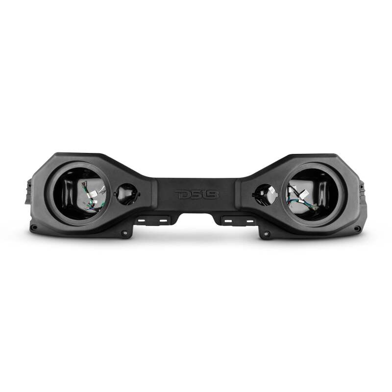 DS18 2018-23 Jeep JL/JLU/JT Soundbar Enclosure Fits 2x 8in &amp; 2x 3.78in (Speakers Not Included)-Black