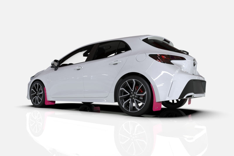 Rally Armor 22-25 Subaru WRX Pink Mud Flap BCE Logo
