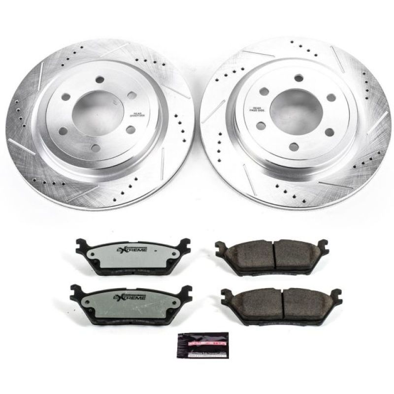 Power Stop 2018 Ford Expedition Rear Z36 Truck &amp; Tow Brake Kit