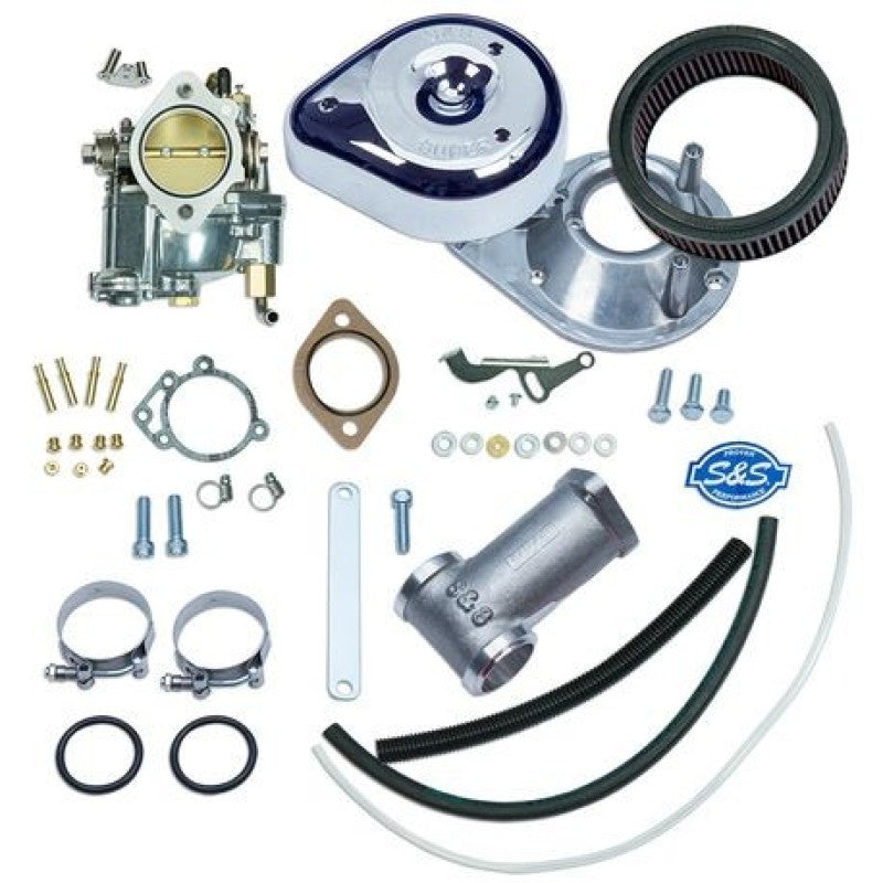 S&amp;S Cycle 55-65 BT Models Super E Carburetor Kit - Standard Tanks