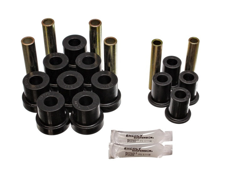Energy Suspension Gm 4Wd Frt Sprg &amp; Shackle Bush - Black