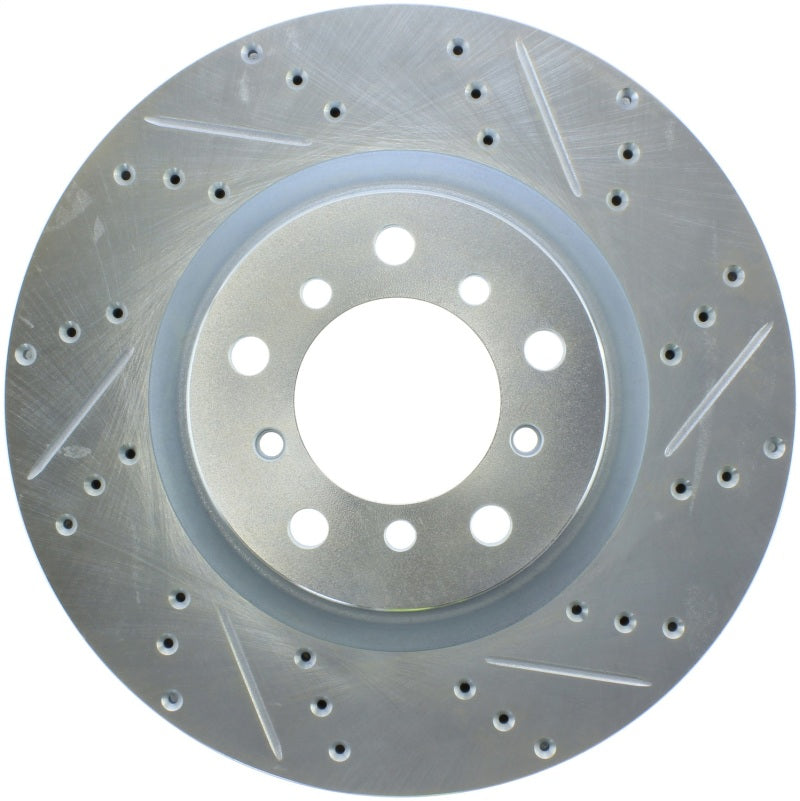 StopTech Select Sport 01-06 BMW M3 Slotted &amp; Drilled Front Left Rotor