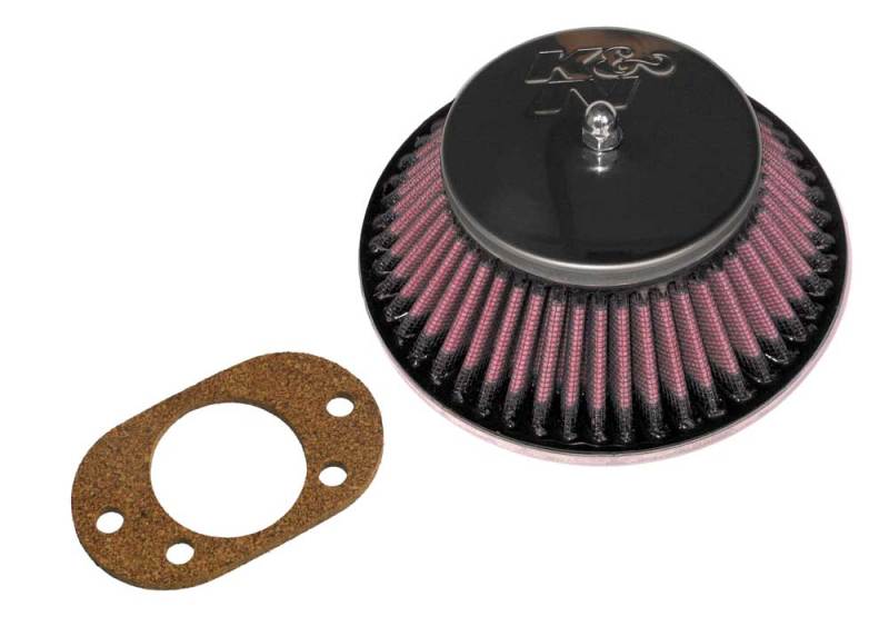 K&amp;N 90-92 Rover Mini 1275 L4 Round Tapered Flange 1.875in 2.25in Over Height Custom Racing Assembly