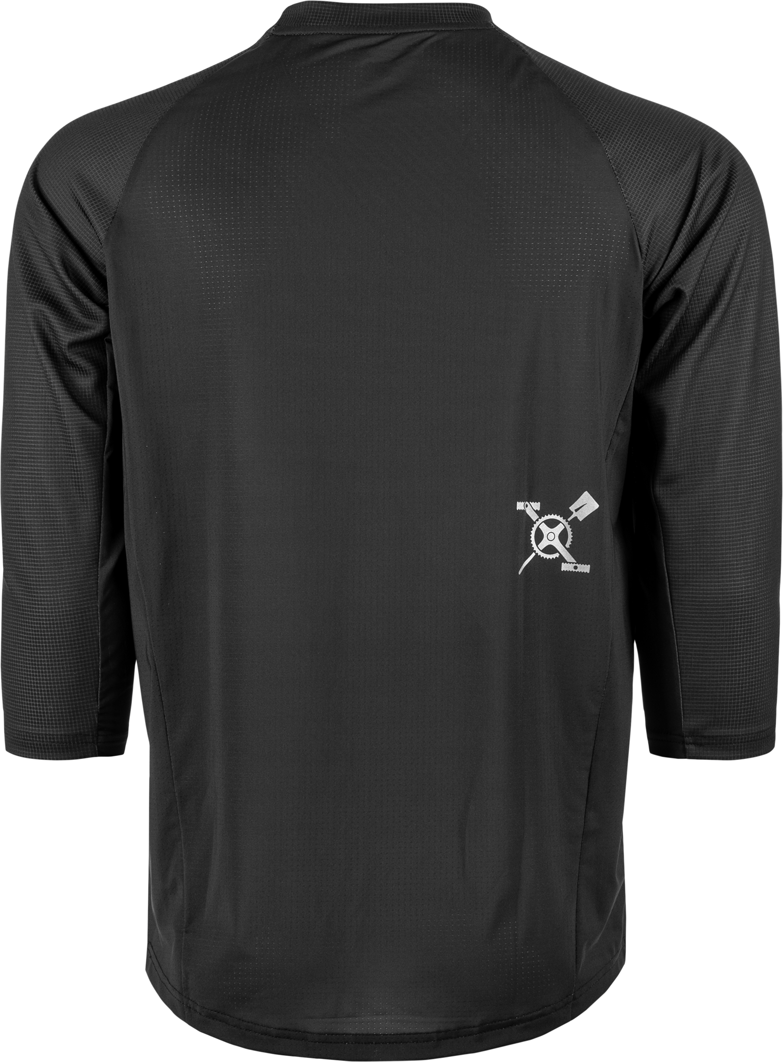 Ripa 3/4 Sleeve Jersey Black/Grey Md