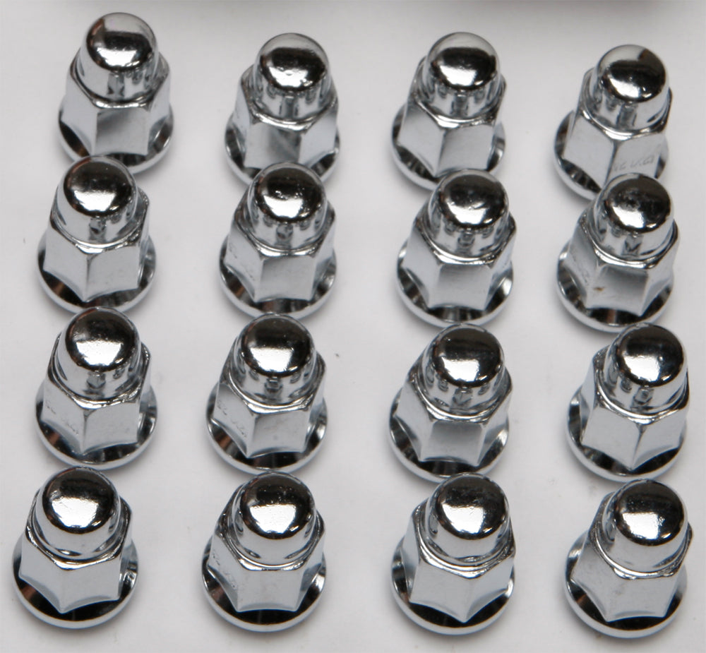 16/Pk 12mmx1.25 Tapered Lug Nuts 60&#39; 17mm Head