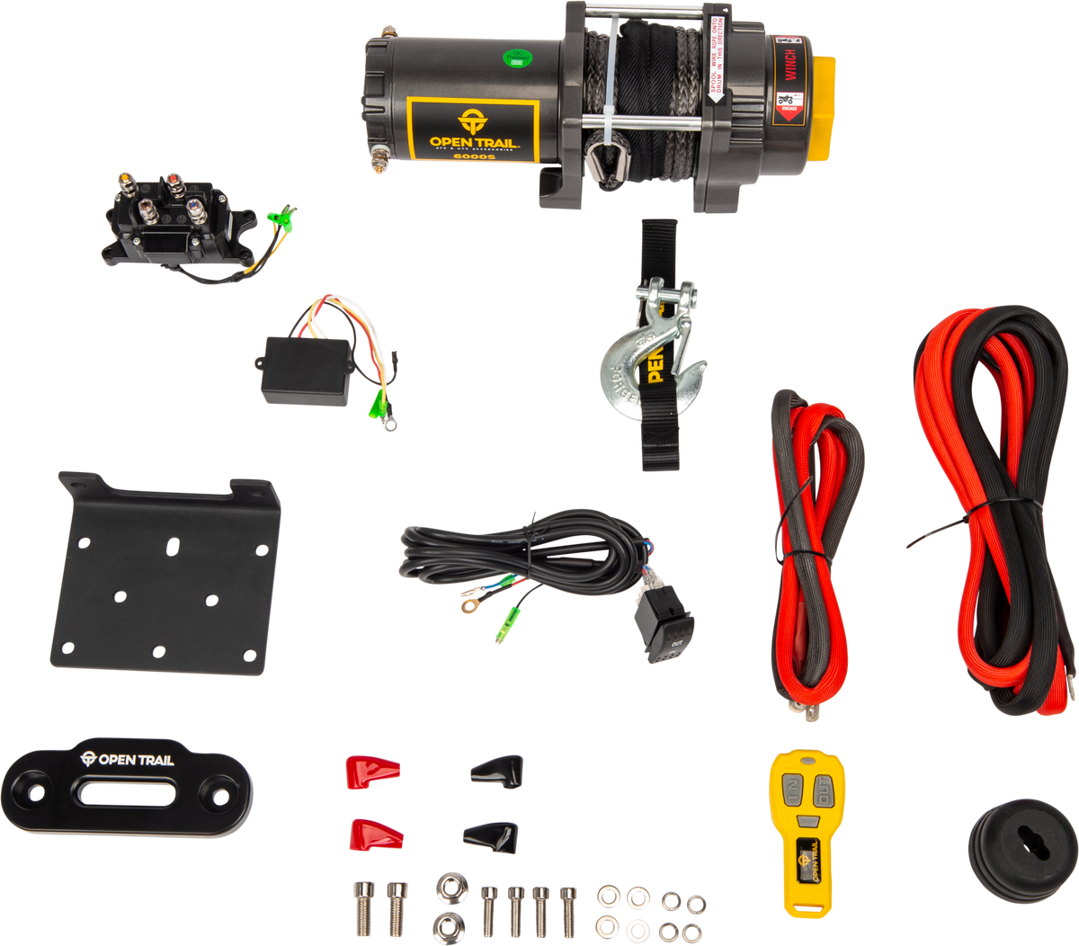 6000lb Winch Synthetic Rope