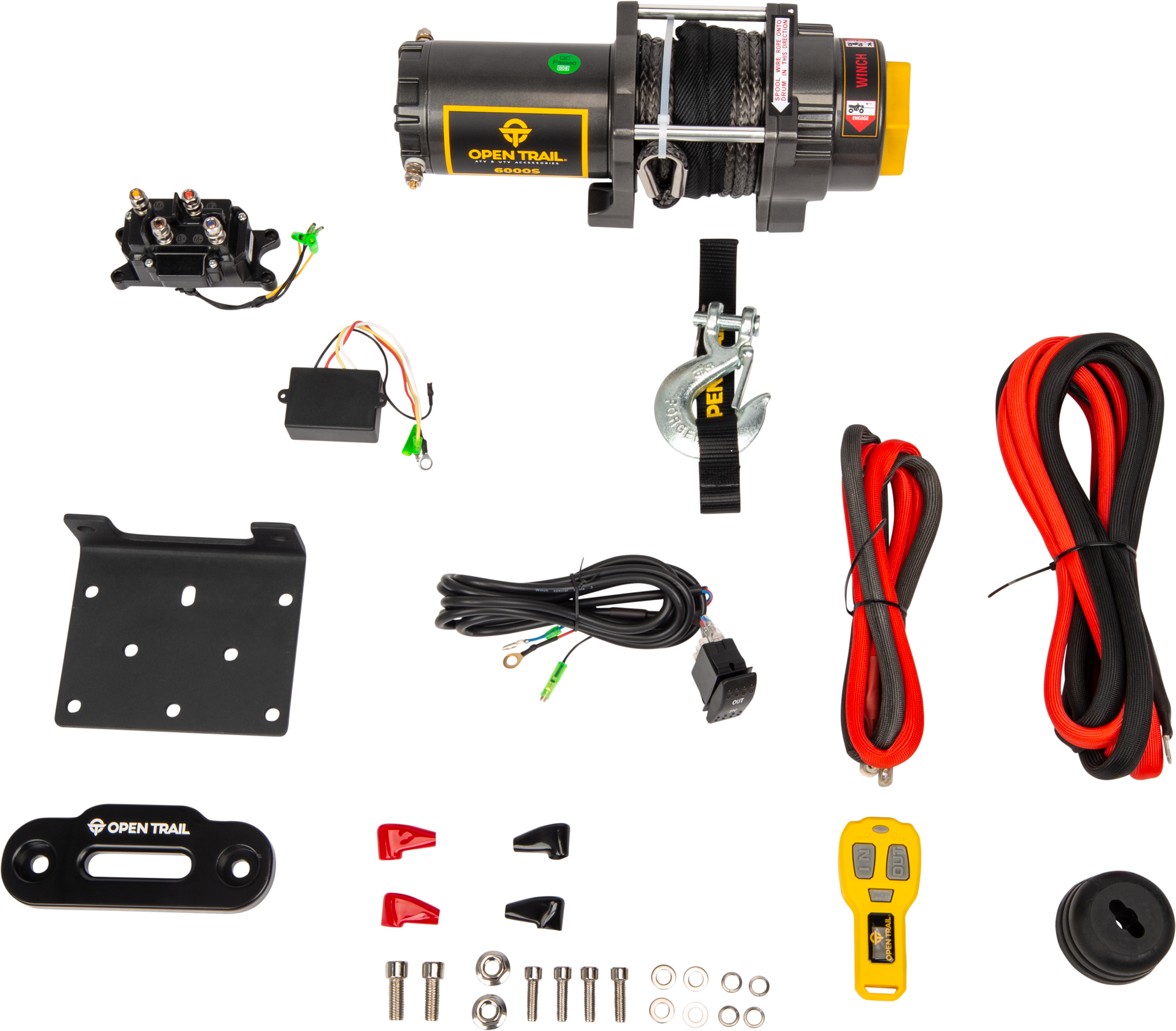 6000lb Winch Synthetic Rope