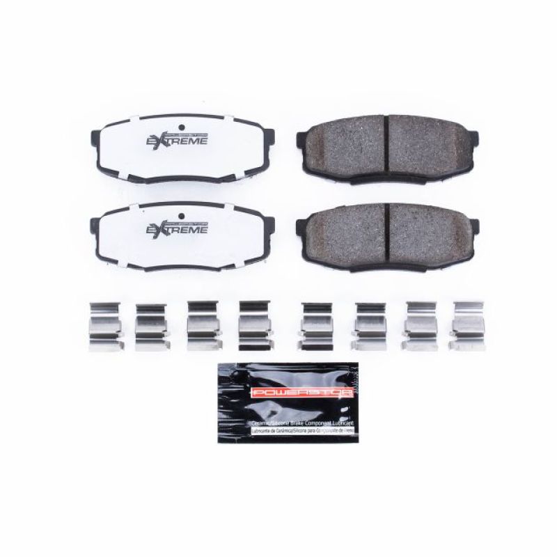Power Stop 13-21 Toyota Land Cruiser Rear Z36 Truck &amp; Tow Brake Pads w/Hardware