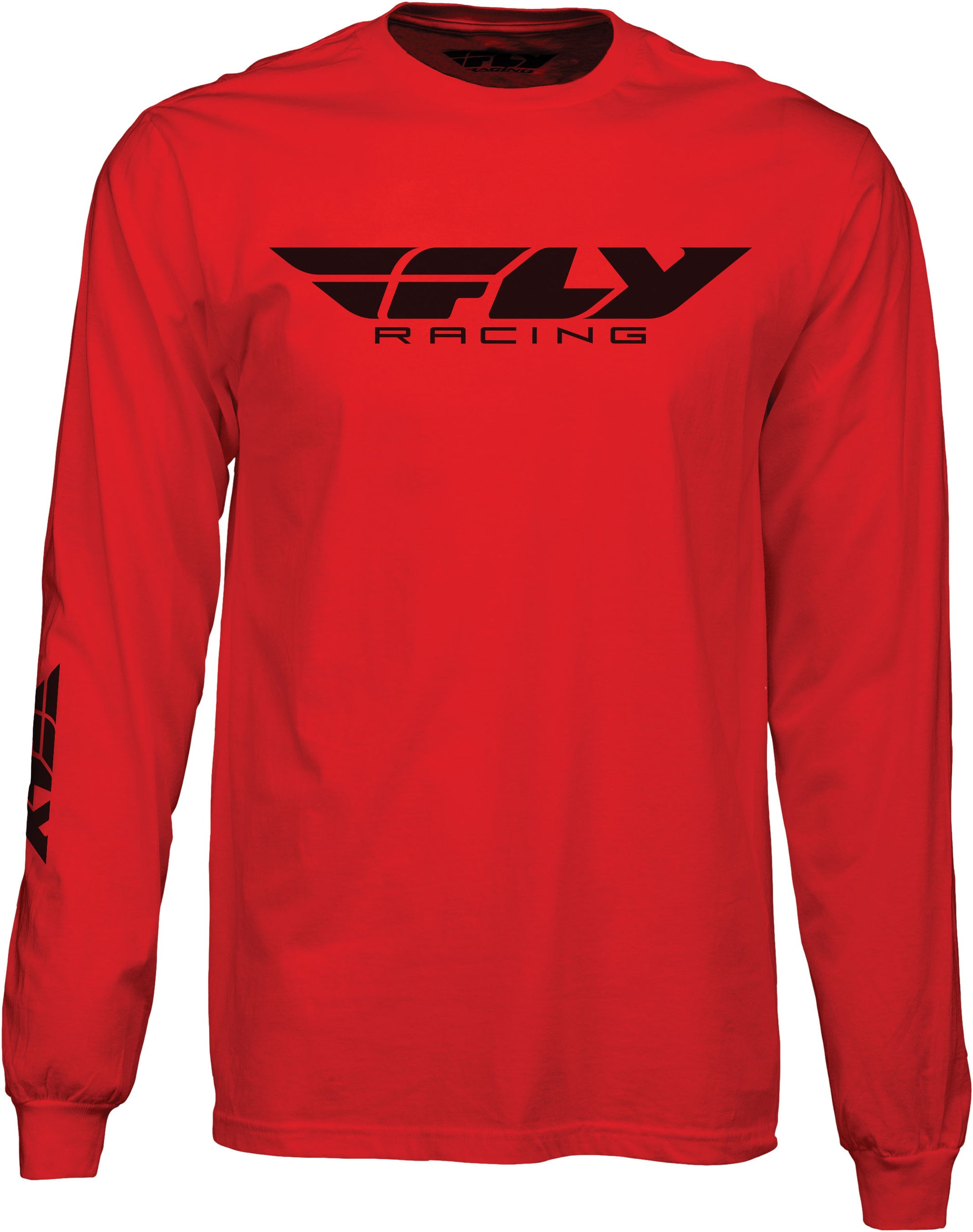 Fly Corporate L/S Tee Red Lg