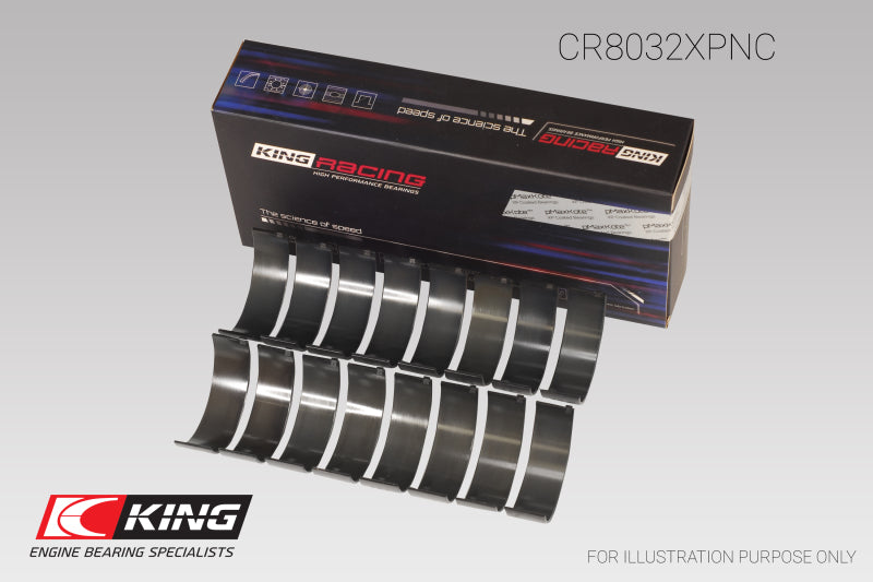 King Engine Bearings Chrysler 345/370 16V Connecting Rod Bearing Set