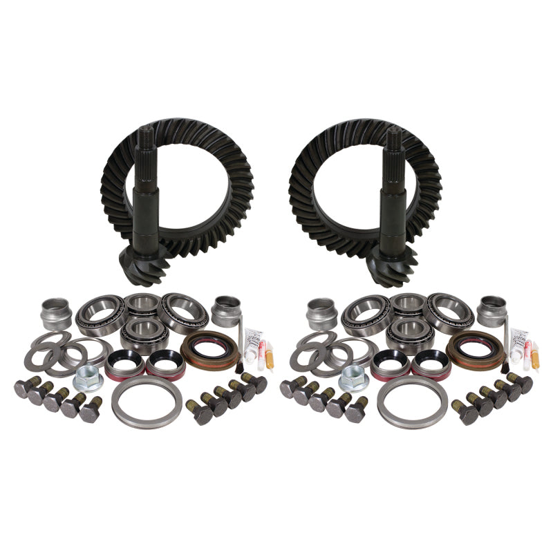 Yukon Gear &amp; Install Kit Package for Jeep JK Rubicon 4.11 Ratio