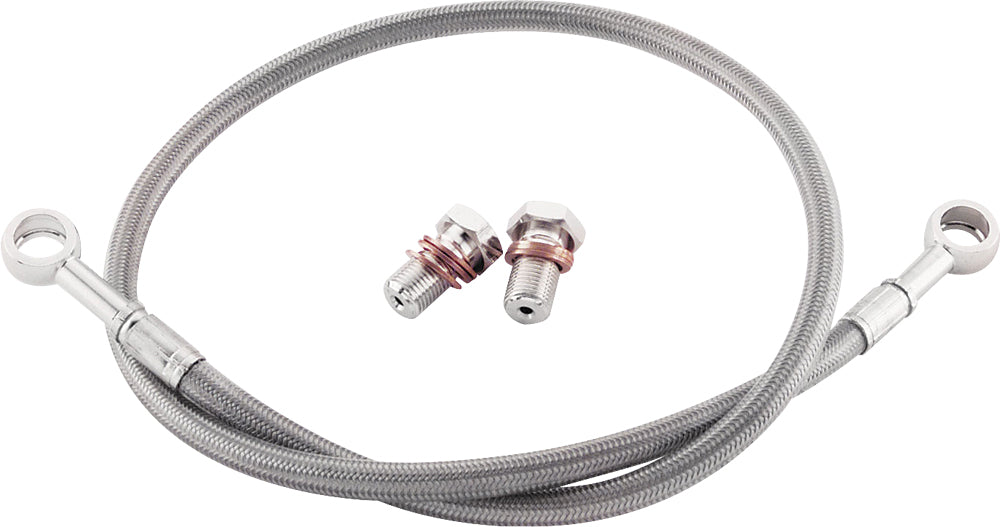 Brake Line Rear Silver Kawasaki